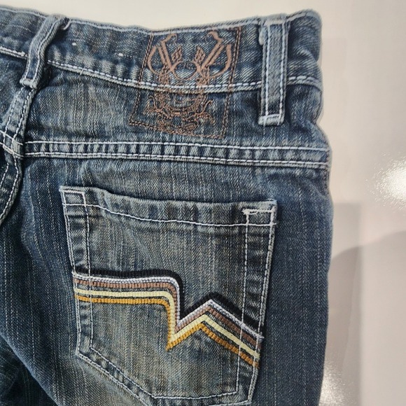 Paco Gil Other - PACO Jeans Blue Denim Boys size 12 Embellished Pockets Rock Embroidered